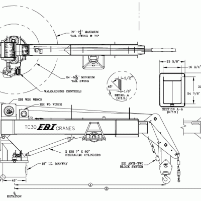 Telescopic Boom Marine Crane Archives - Elevating Boats LLC.